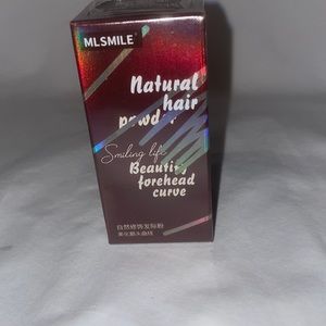 BNIB MLSMILE Natural Hair Powder, Dark Brown, 0.06